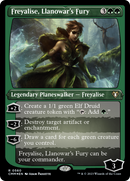 Freyalise, la Furie de Llanowar (gravure à l'acide) [Masters Commander]
