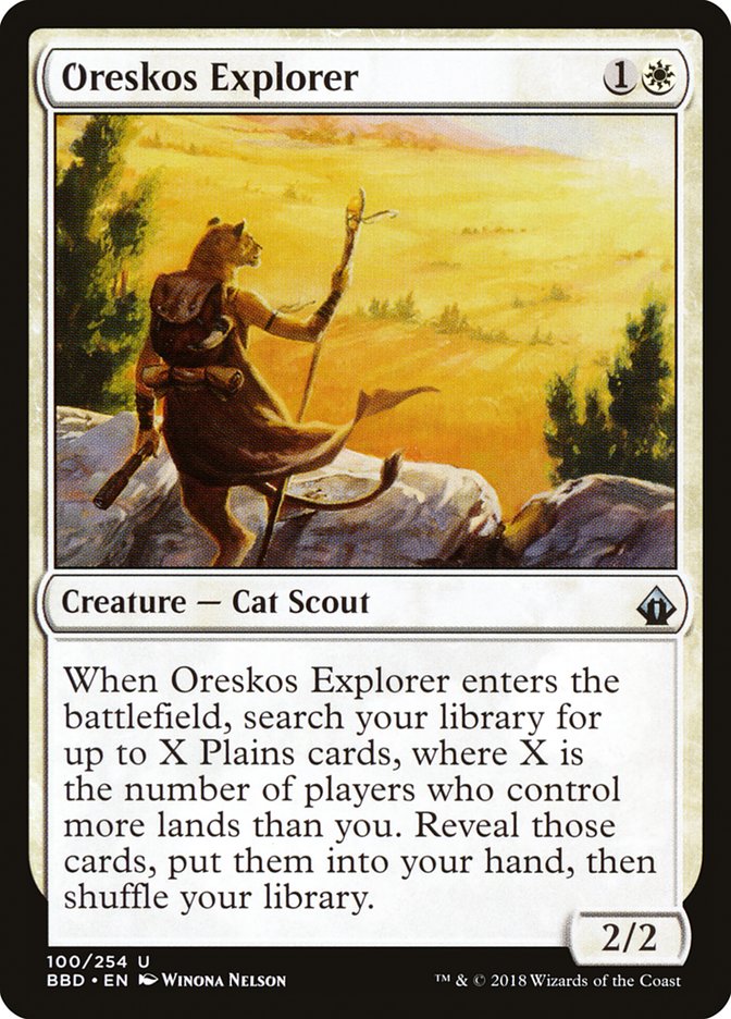 Explorateur d'Oreskos [Battlebond]