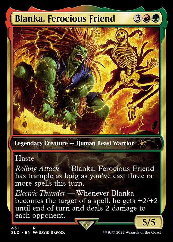 Blanka, l'ami féroce [Série de tirages Secret Lair]