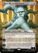 Karn, le Grand Créateur (Sans bordure) [Commander Bloomburrow]