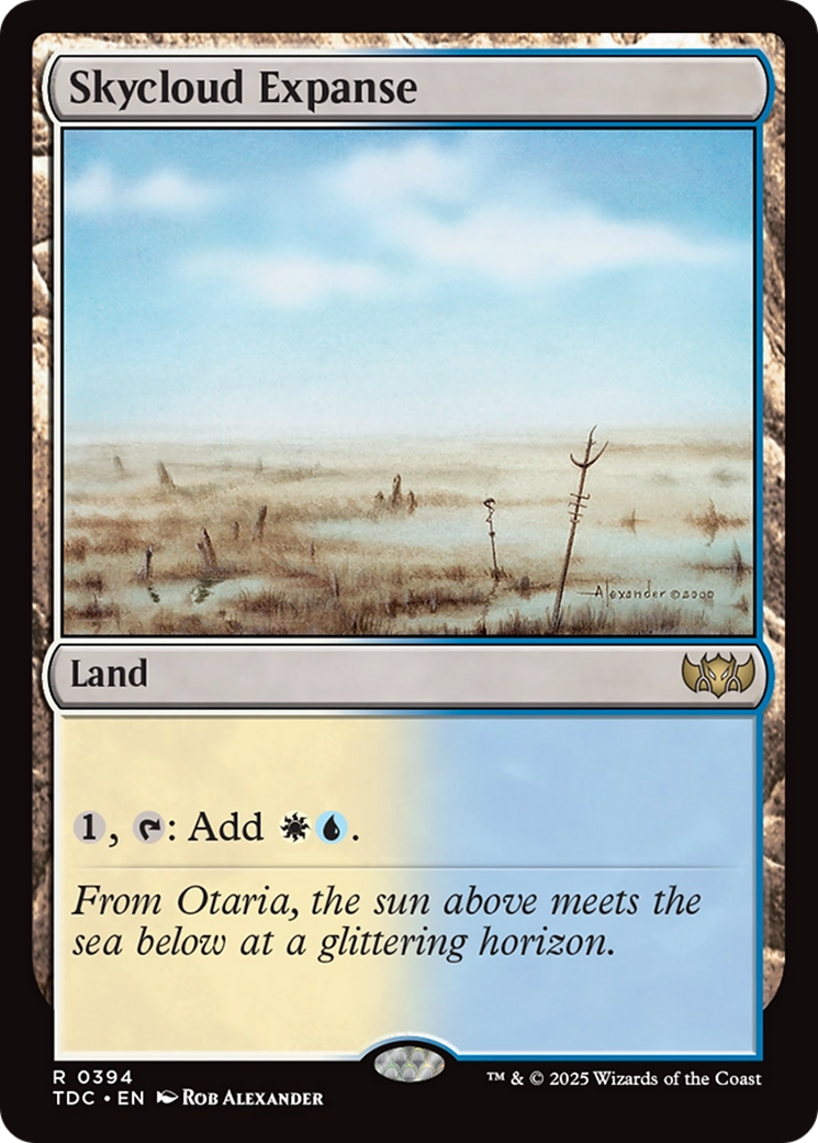 Étendue de nuages célestes [Tarkir : Commandant Dracorage]