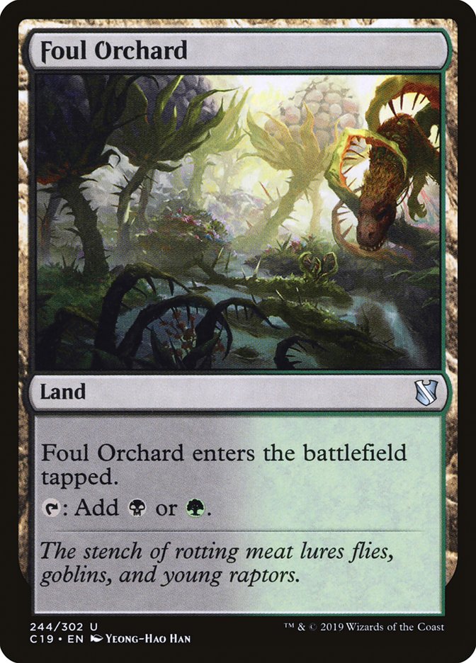Verger sinistre [Commander 2019]