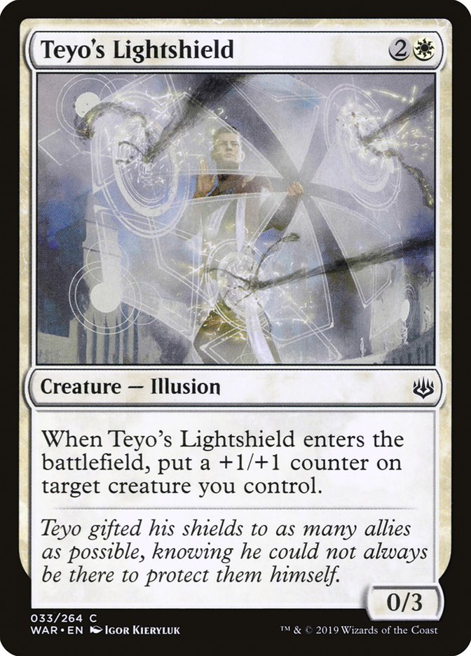 Bouclier lumineux de Teyo [La guerre des Planeswalkers]