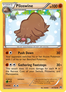 Piloswine (81/162) [XY: Impulsion TURBO]