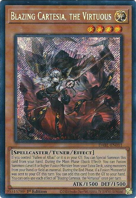 Cartesia la flamboyante, la Vertueuse [DABL-FR011] Secret Rare