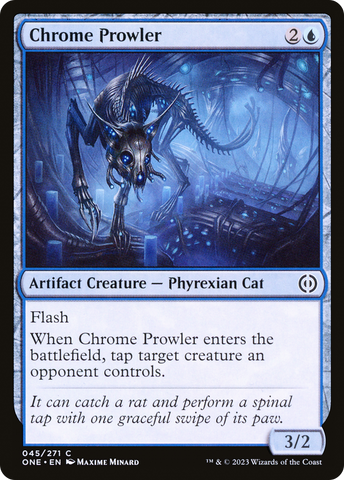 Acechador cromado [Phyrexia: Todo Uno]