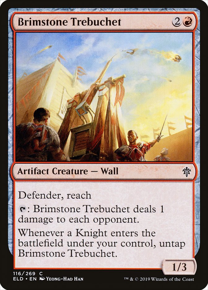 Trébuchet de soufre [Le trône d'Eldraine]