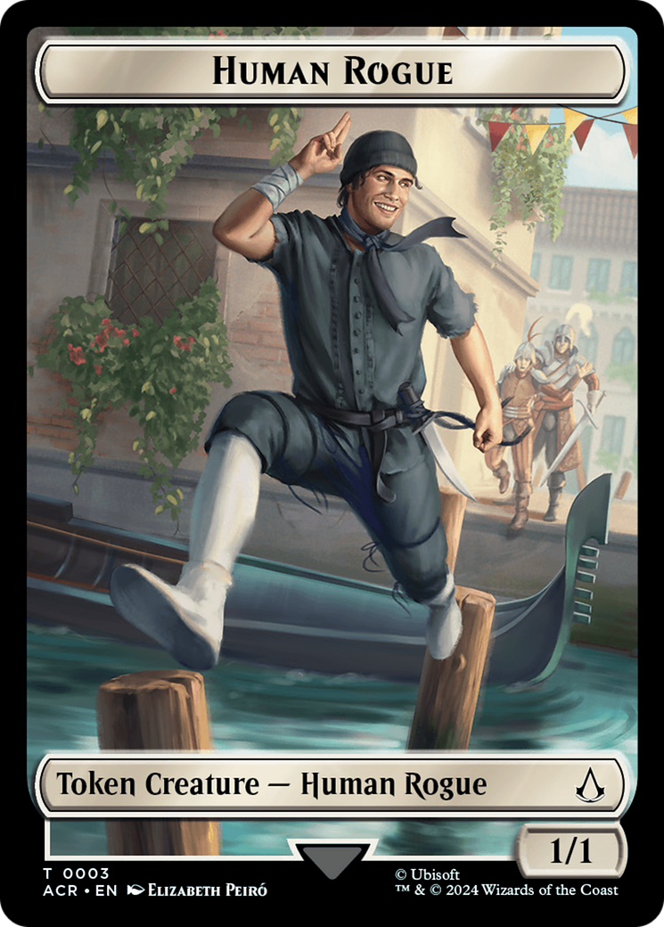 Jeton Humain Hors-la-loi [Jetons Assassin's Creed]
