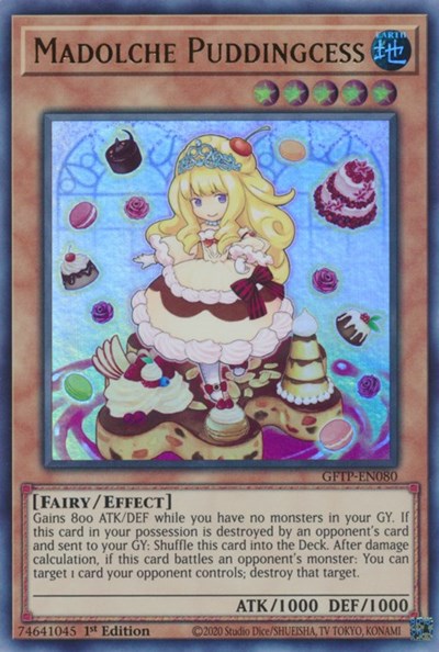 Madolche Puddingcess [GFTP-EN080] Ultra Rara
