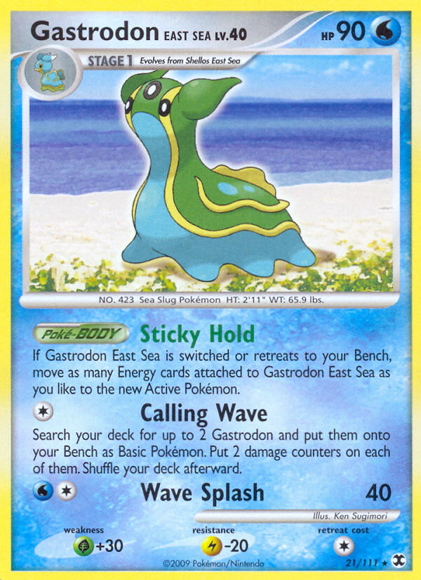 Gastrodon Mar Este (21/111) [Platino: Duelos Crecientes]