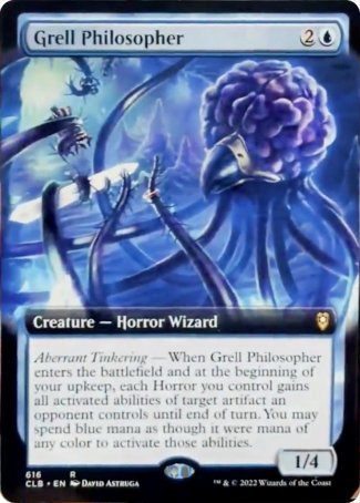 Philosophe grell (Extended Art) [Commander Legends: Battle for Baldur's Gate]