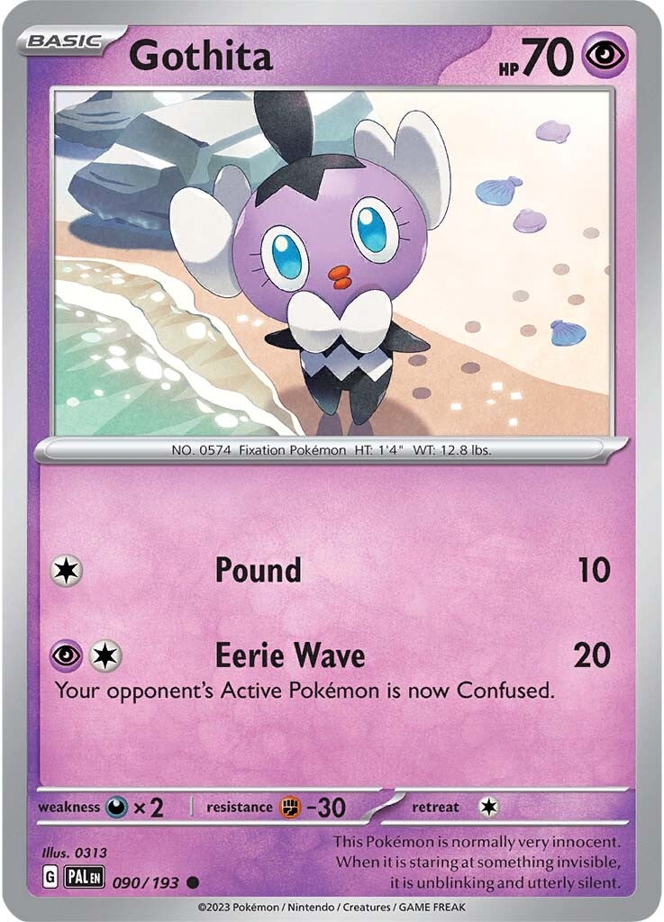 Gothita (090/193) [Escarlata y Púrpura: Evolución en Paldea]