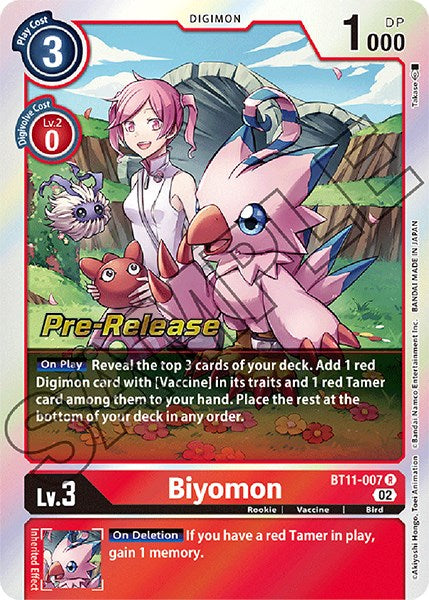 Biyomon [BT11-007] [Promoción de pre-lanzamiento Fase dimensional]