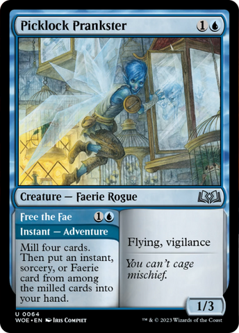 Bromista Ganzúa [Wilds of Eldraine]
