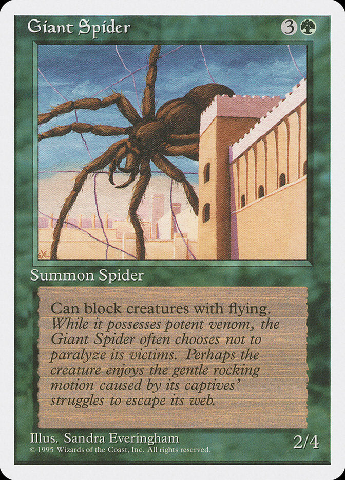 Araignée géante [Quatrième édition]