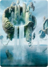 Carta de arte Isla 2 [Serie de Arte de Zendikar Rising]