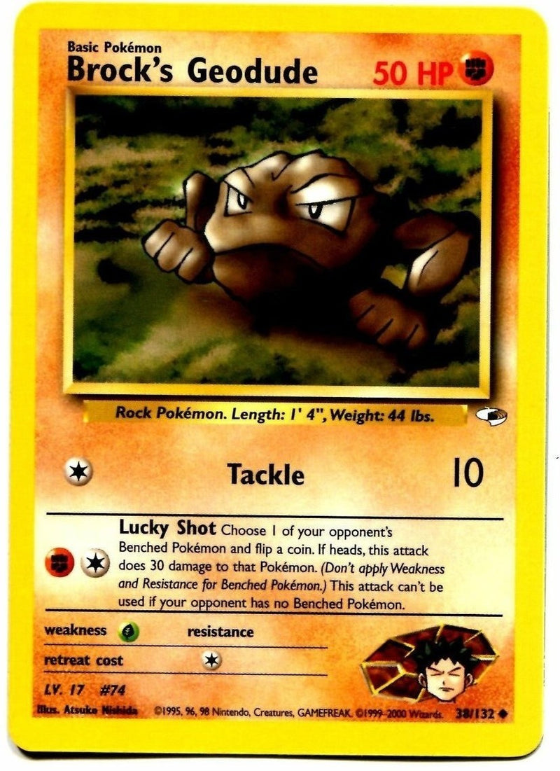 Racaillou de Pierre (38/132) [Gym Heroes Unlimited]