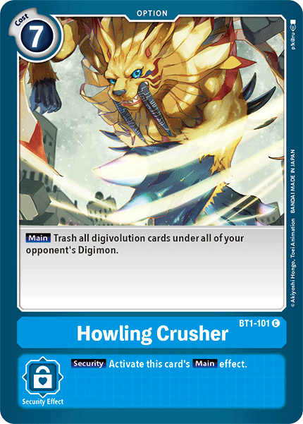 Machacador Aullante [BT1-101] [Versión 1.5 del Booster Especial de Lanzamiento]
