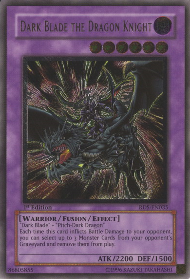 Chevalier Dragon Lame Sombre [RDS-FR035] Ultimate Rare