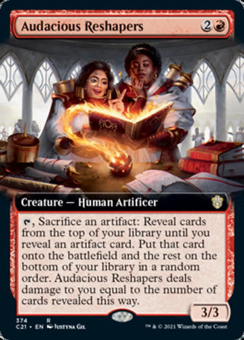 Remodeladores audaces (Arte extendido) [Commander 2021]