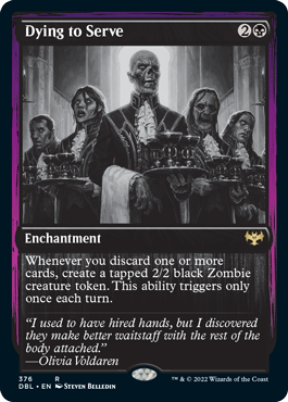 Mourir pour servir [Innistrad: Double Feature]