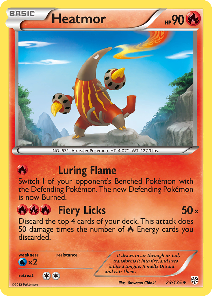 Heatmor (23/135) [Negro y Blanco: Tormenta Plasma]