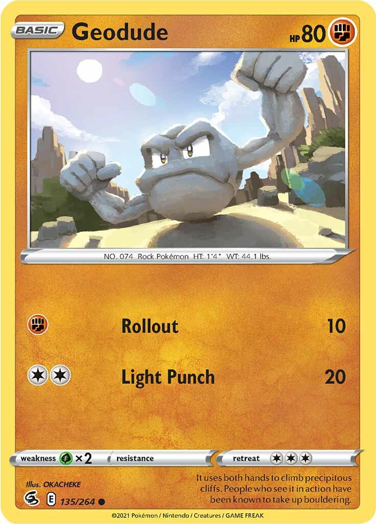 Geodude (135/264) [Espada y Escudo: Golpe Fusión]