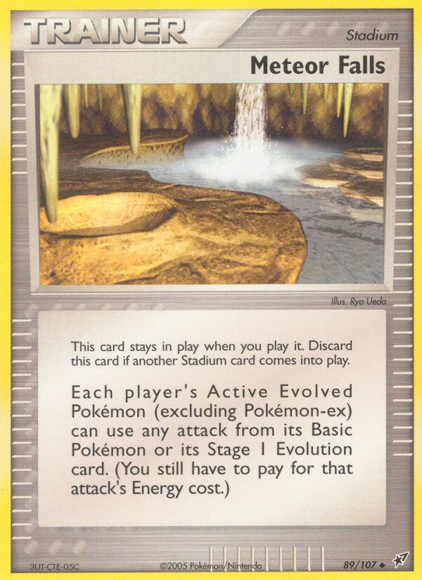 Chute Météore (89/107) [EX: Deoxys]