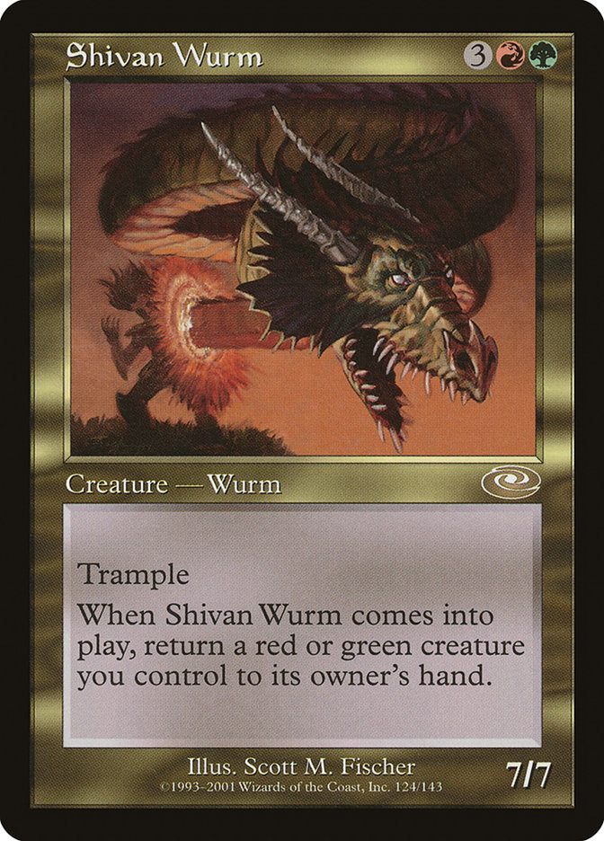 Wurm de Shivan [Planeshift]