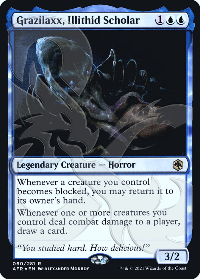 Grazilaxx, érudit flagelleur mental (promo esperluette) [Donjons & Dragons : aventures dans les Royaumes Oubliés promos]