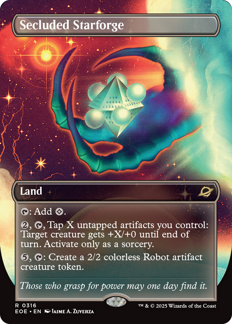 Starforge Isolé (Sans Bordures) [Bord des Éternités]