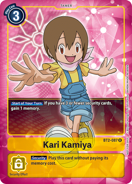 Kari Kamiya [BT2-087] (Promoción de caja) [Promociones de refuerzo especial de lanzamiento ver. 1.0]