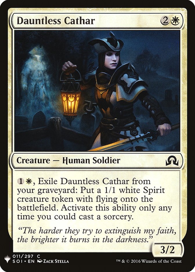 Cathare intrépide [Booster mystère]