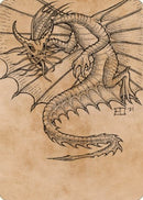Carte illustrée Dragon d'or antique (44) [Commander Legends: Battle for Baldur's Gate Art Series]