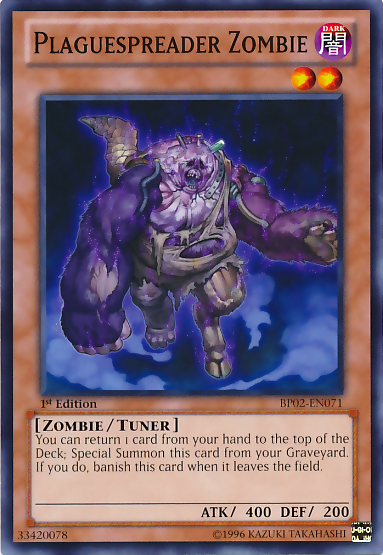 Zombie Porte-Pestilence [BP02-FR071] Rare Mosaïque