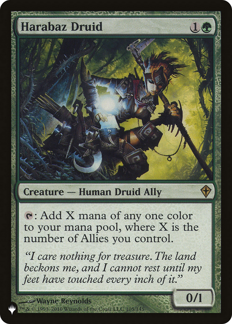 Druide de Harabaz (WWK) [The List]