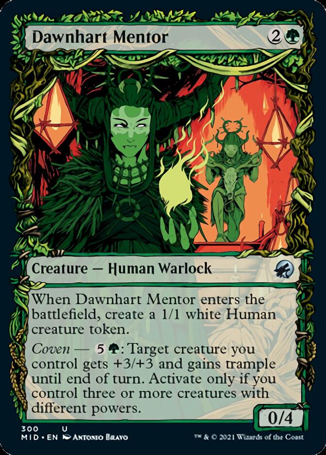 Mentor de l'aube (Vitrine Équinoxe) [Innistrad : Chasse de Minuit]