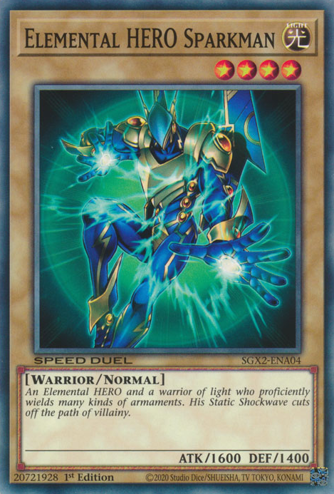 HÉROE Elemental Sparkman [SGX2-ENA04] Común