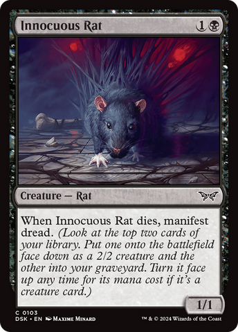 Rata Inocua [Duskmourn: Casa del Terror]
