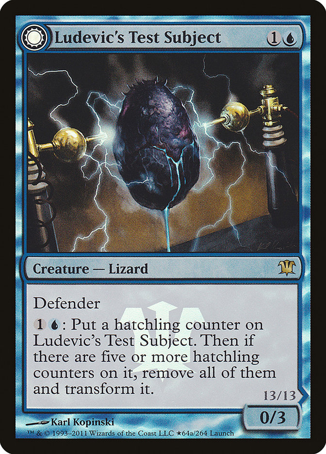 Sujet de test de Ludevic // Abomination de Ludevic (Lancement) [Promos d'avant-première Innistrad]