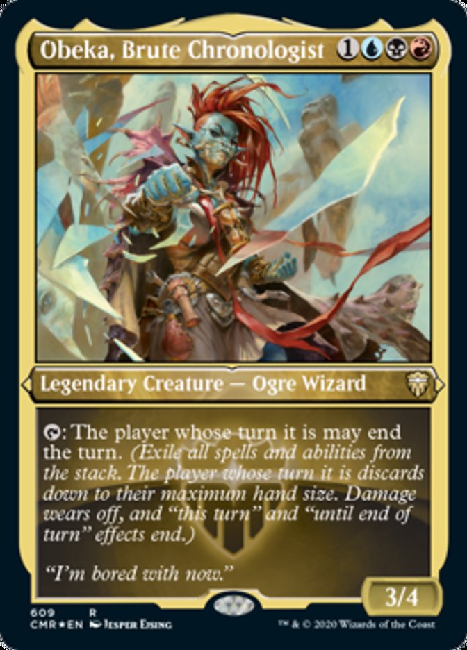 Obeka, chronologue brute (gravé) [Commander Legends]