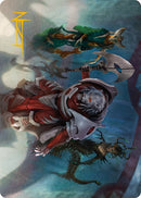 Carte artistique du Décret de Norn (Signature estampée or) [Phyrexia: Tous Will Be One Art Series]