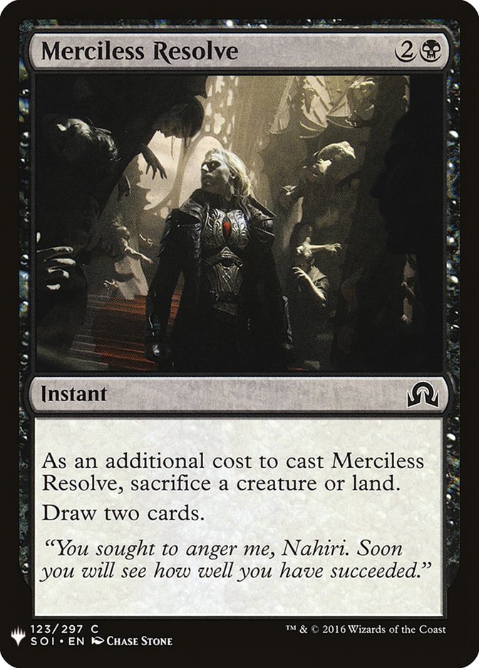 Détermination implacable [Mystery Booster]