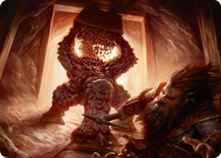 Carte d'art Xorn [Donjons & Dragons : Aventures dans les Royaumes Oubliés - Série d'art]