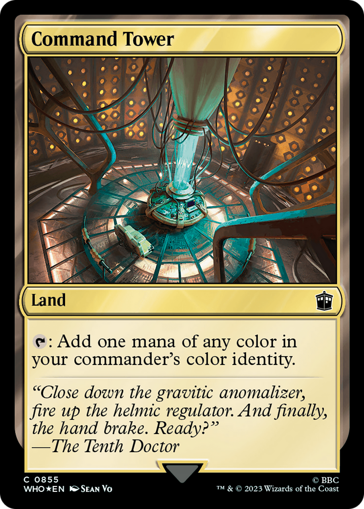 Tour de commandement (0855)(Surge Foil) [Doctor Who]