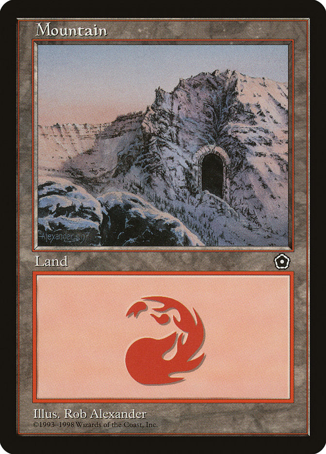 Montagne (Signature à gauche / Grotte à droite) [Portal Second Age]