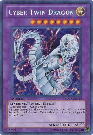 Dragon Cyber Double [LCGX-FR180] Secrète Rare
