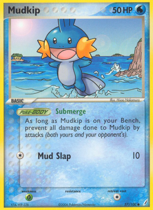 Mudkip (57/100) [EX: Gardiens du Cristal]