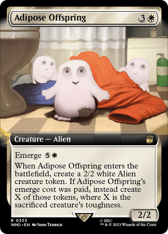 Descendance adipeuse (Extended Art) [Doctor Who]