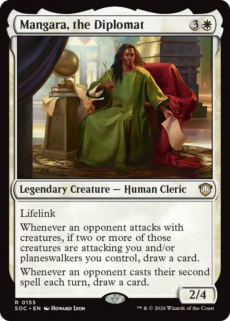 Mangara, la diplomática [Commander Secretos de Strixhaven]